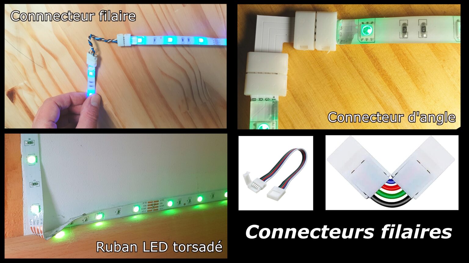 Comment couper un ruban LED et relier les rubans LED TUTO